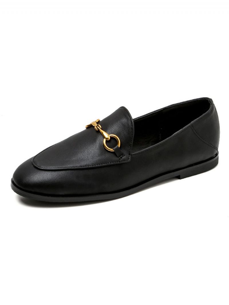 Dámske Ležérne Slip-on Mokasíny Čierne