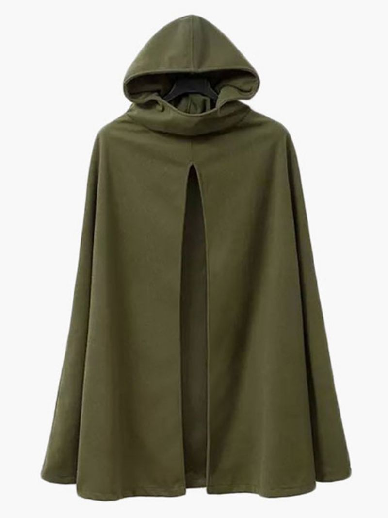 Dámsky Kabát Cape Mikina Bunda Poncho - Hunter Green