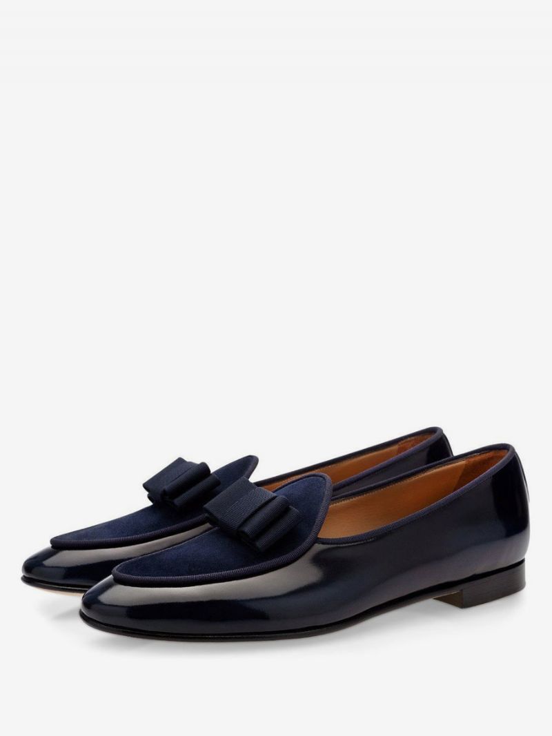 Loafer Topánky Pre Pánov Patentované Pu Na Večierok Svadby - Dark Navy