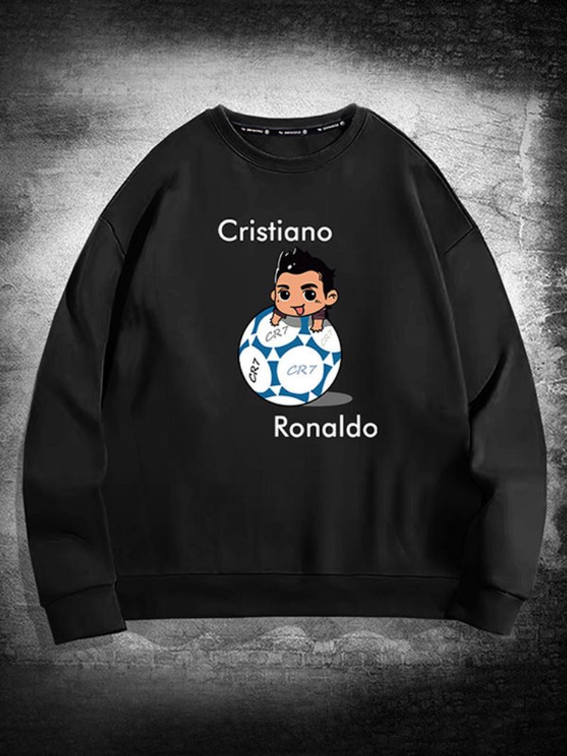 Pánska Mikina Ronaldo S Dlhými Rukávmi