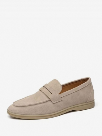 Pánske Micro Suede Slip On Horné Mokasínové Topánky