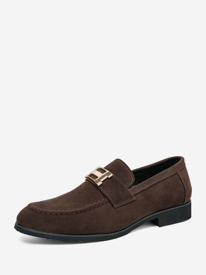 Pánske Topánky Mokasíny Pu Kožené Monk Strap Slip-on Prom Party