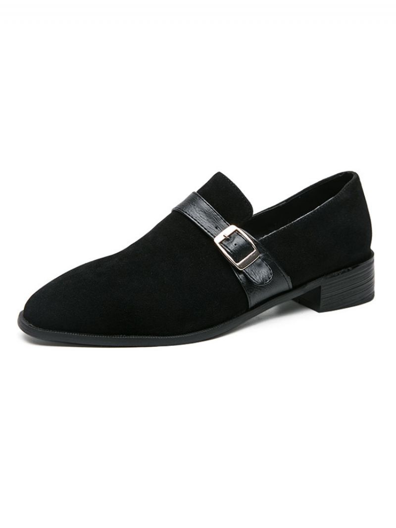 Pánske Topánky Monk Strap Loafer Prom Party Svadobné Čierne Trap Nazúvacie Formálne