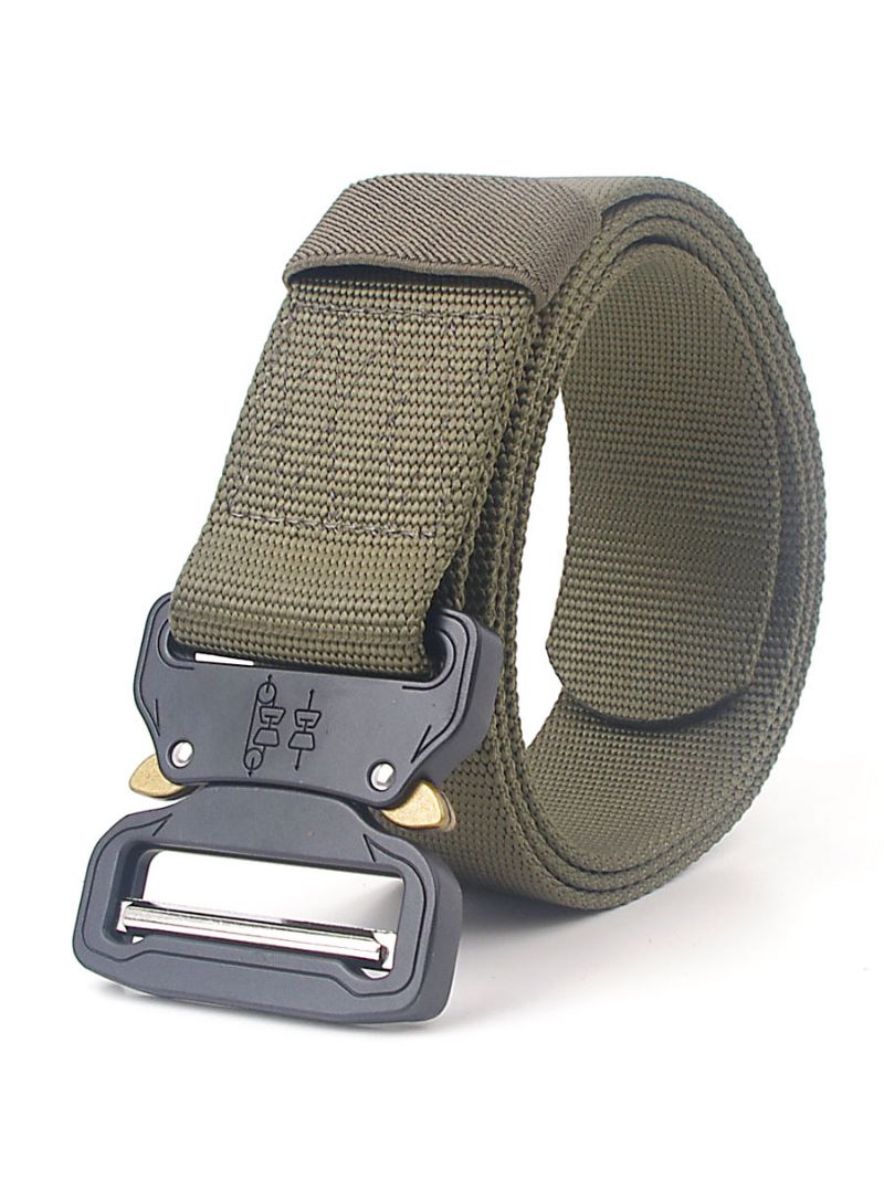 Pánsky Opasok Nylon Hunter Green Daily Casual Belt